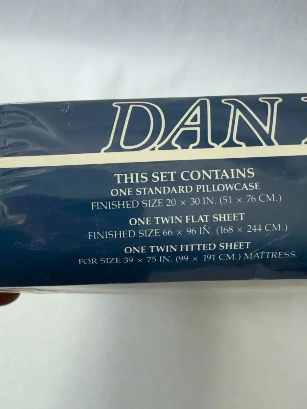 Vtg 1985 Dan River Celanese Fortrel 3 PC Twin Sheet Set Deanna Beige Eyelet Lace